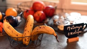 petit déjeuner fruits